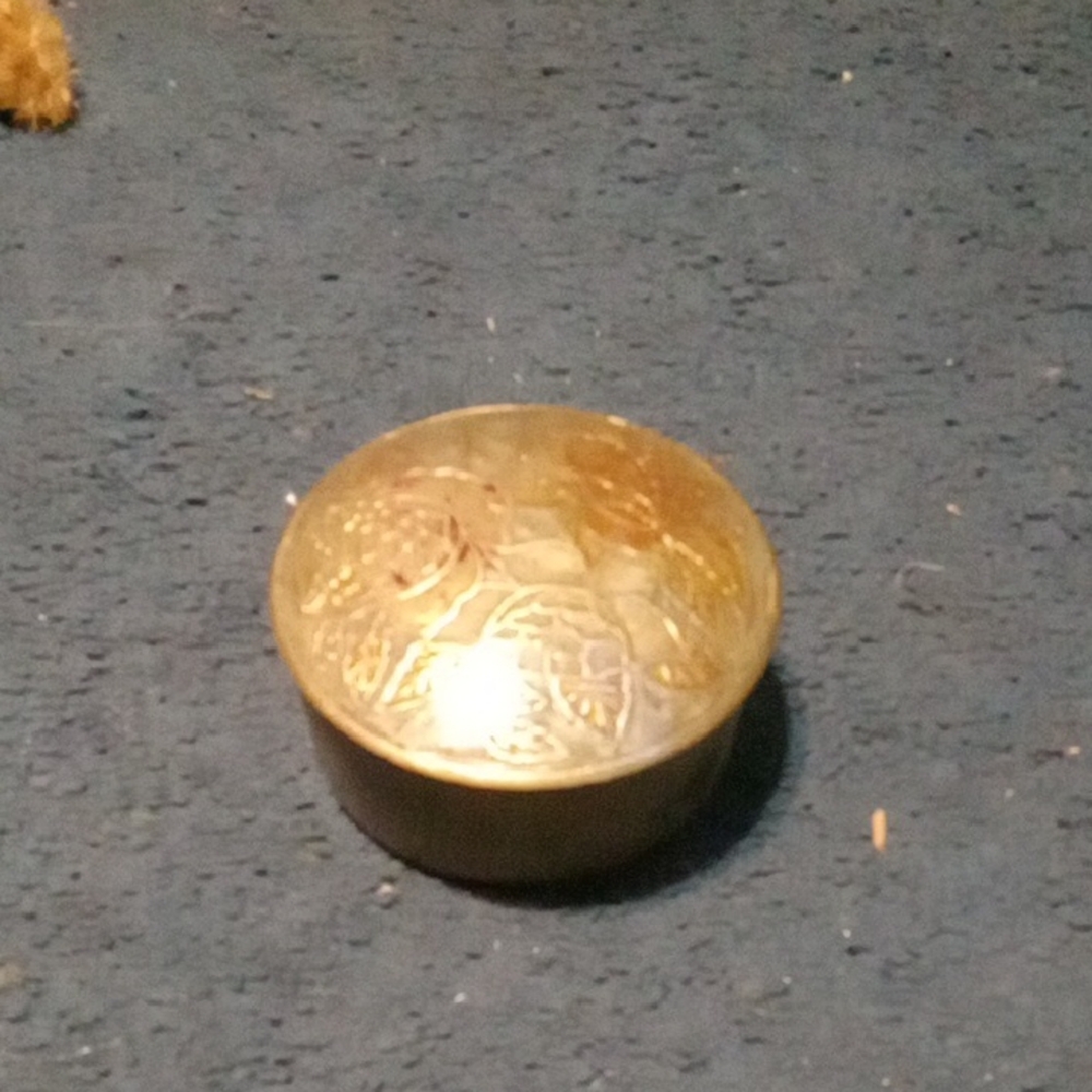 Elegant Gold Storage Box